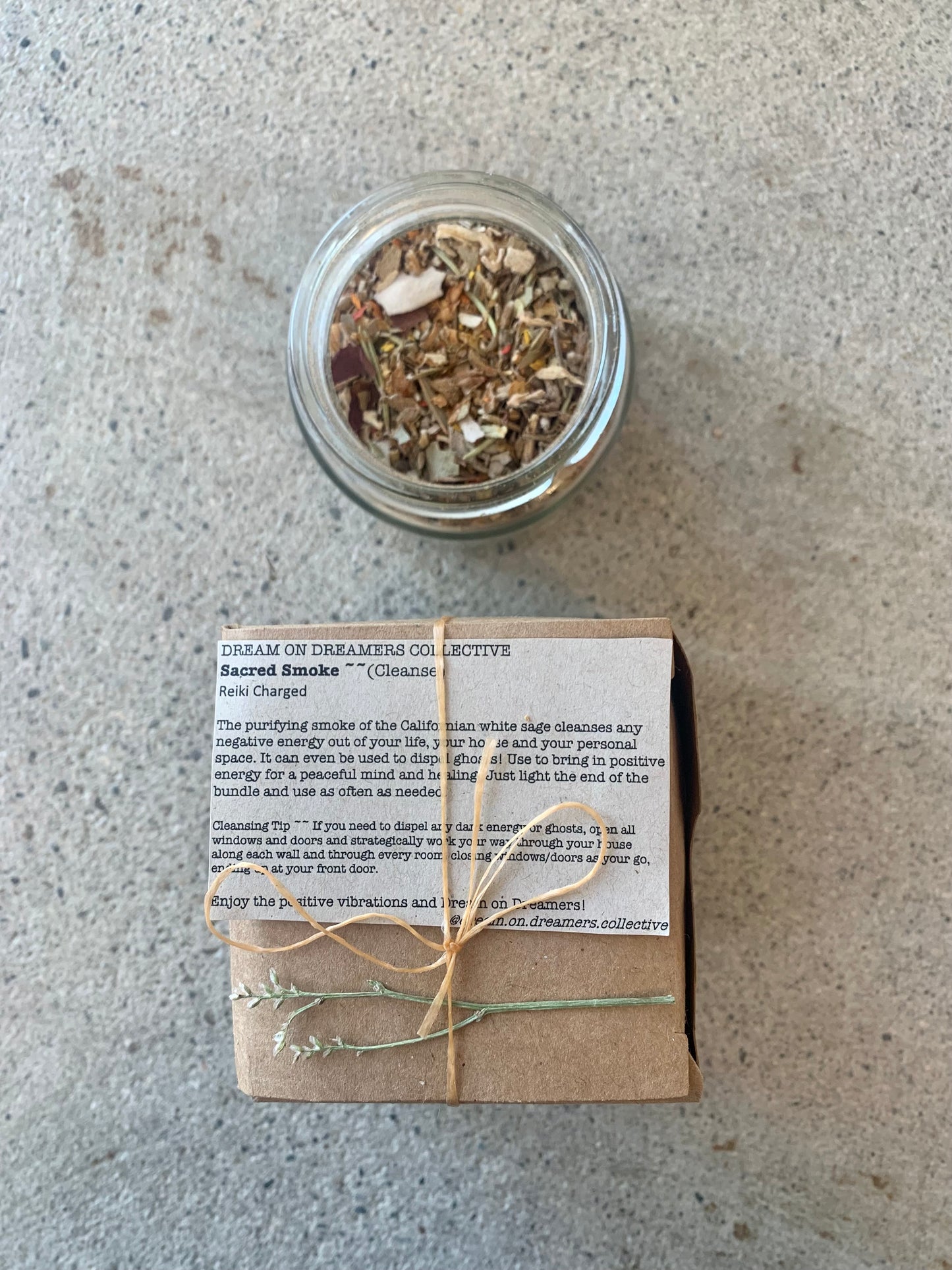 Sacred Smoke (Cleanse) REIKI CHARGED