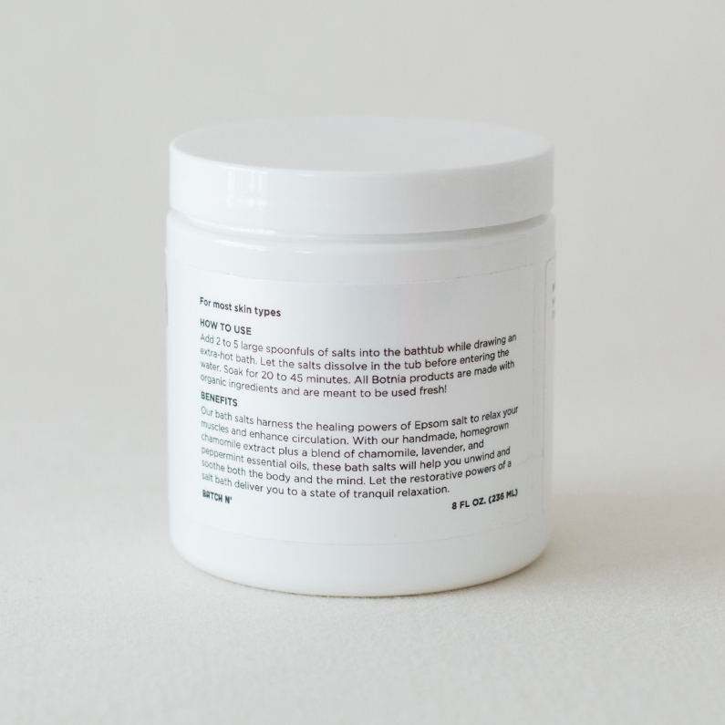 ( Plastic Jar ) Relaxing Bath Salts
