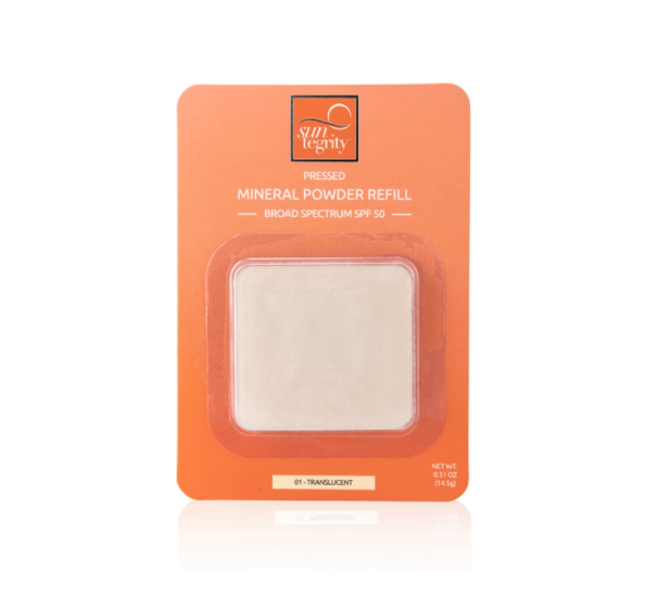 Suntegrity Pressed Mineral Powder Compact - Translucent, Broad Spectrum SPF 50