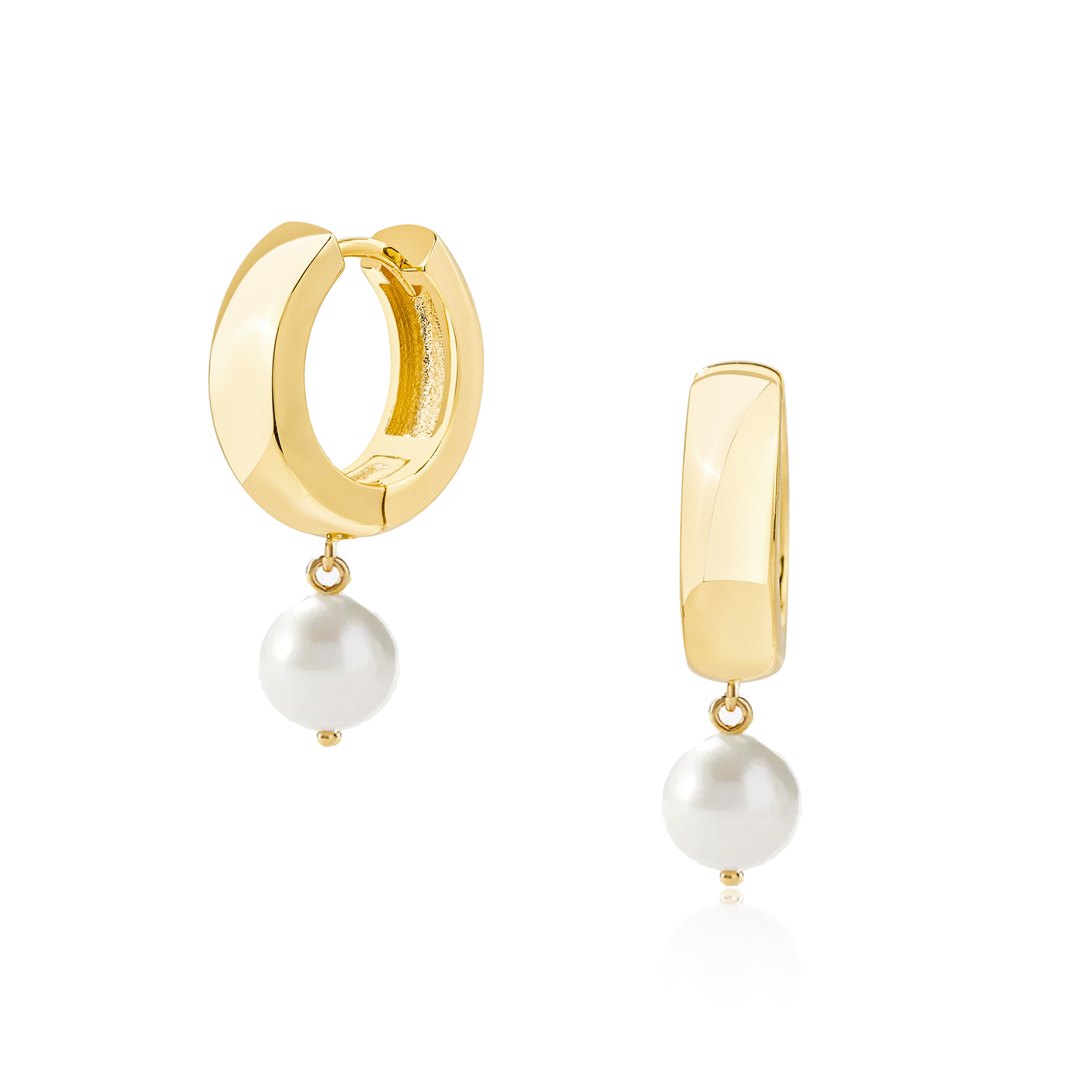 Devon Stone Drop Hoops