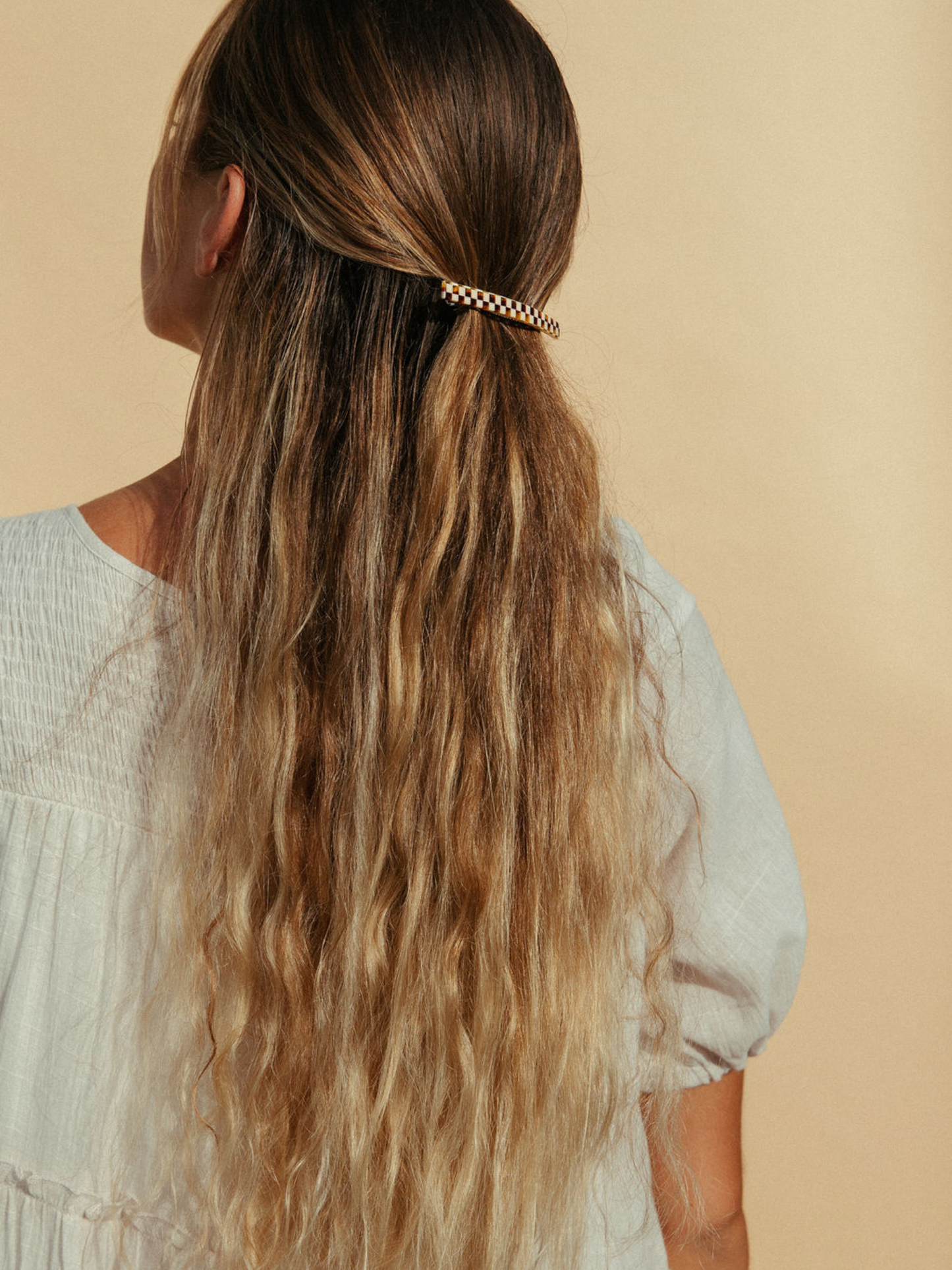Lily Barrette In Checkered