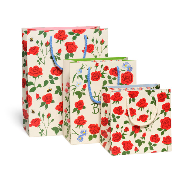 Blooming Roses small gift bag: Small