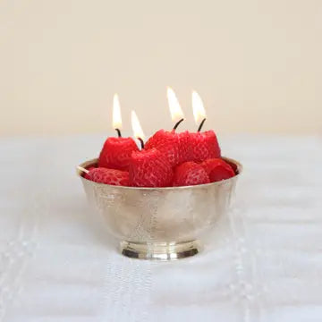 Strawberry Birthday Candles 10