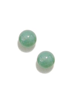 Rubell Layered Earring - 18K Gold Plated: Aventurine