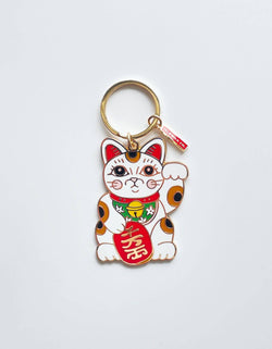 Maneki Neko Keychain - UNBOXED!