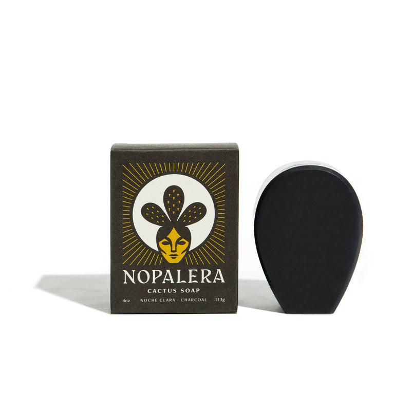 Noche Clara Cactus Soap with Charcoal, Sage and Eucalyptus