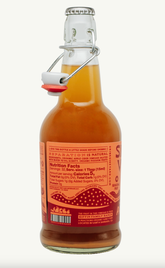 Passion Fruit-Infused Vinegar