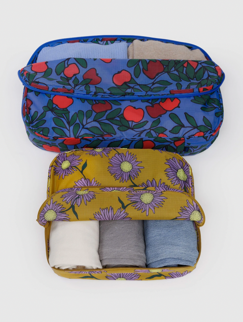 Packing Cube Set Large Night Orchard
