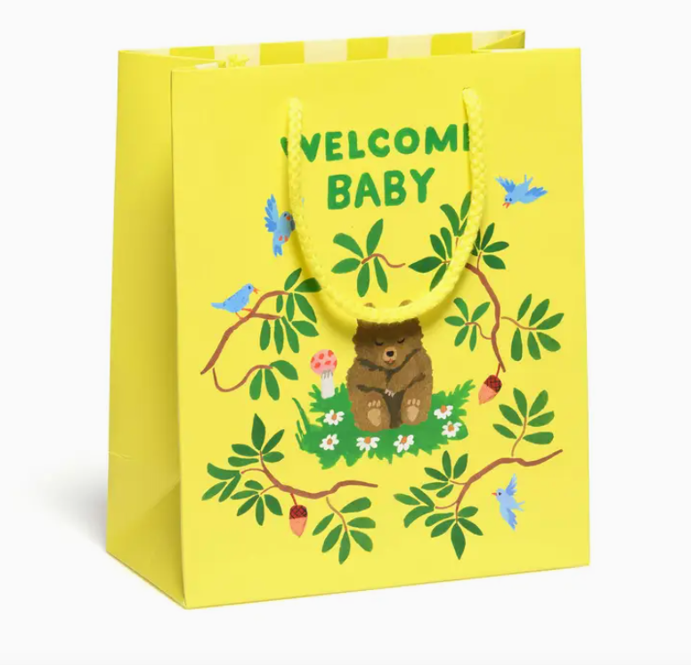 Welcome Baby gift bag Red Cap