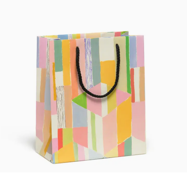 Colorful Cubes Gift Bag Red Cap