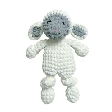 Ultra Soft Chenille Lovey Plushy Doll - Lamb
