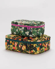 Packing Cube Set ( Photo Florals )