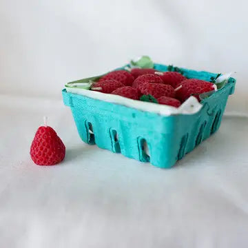 Strawberry Birthday Candles 10