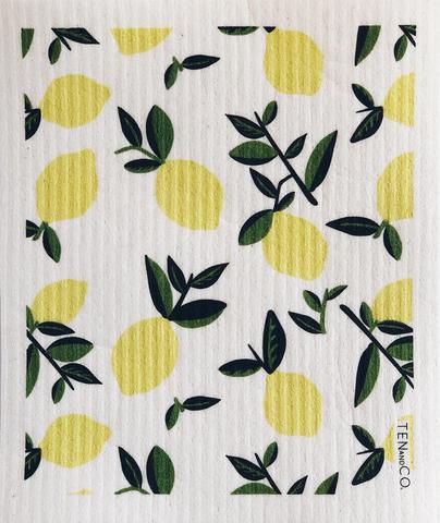 Ten & CO Sponge Cloth - Citrus Lemon