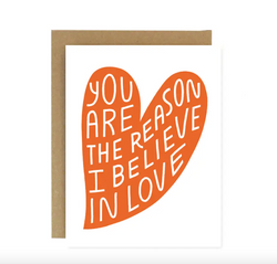 Believe in Love Card