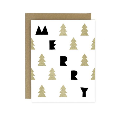 Merry Trees Holiday Card