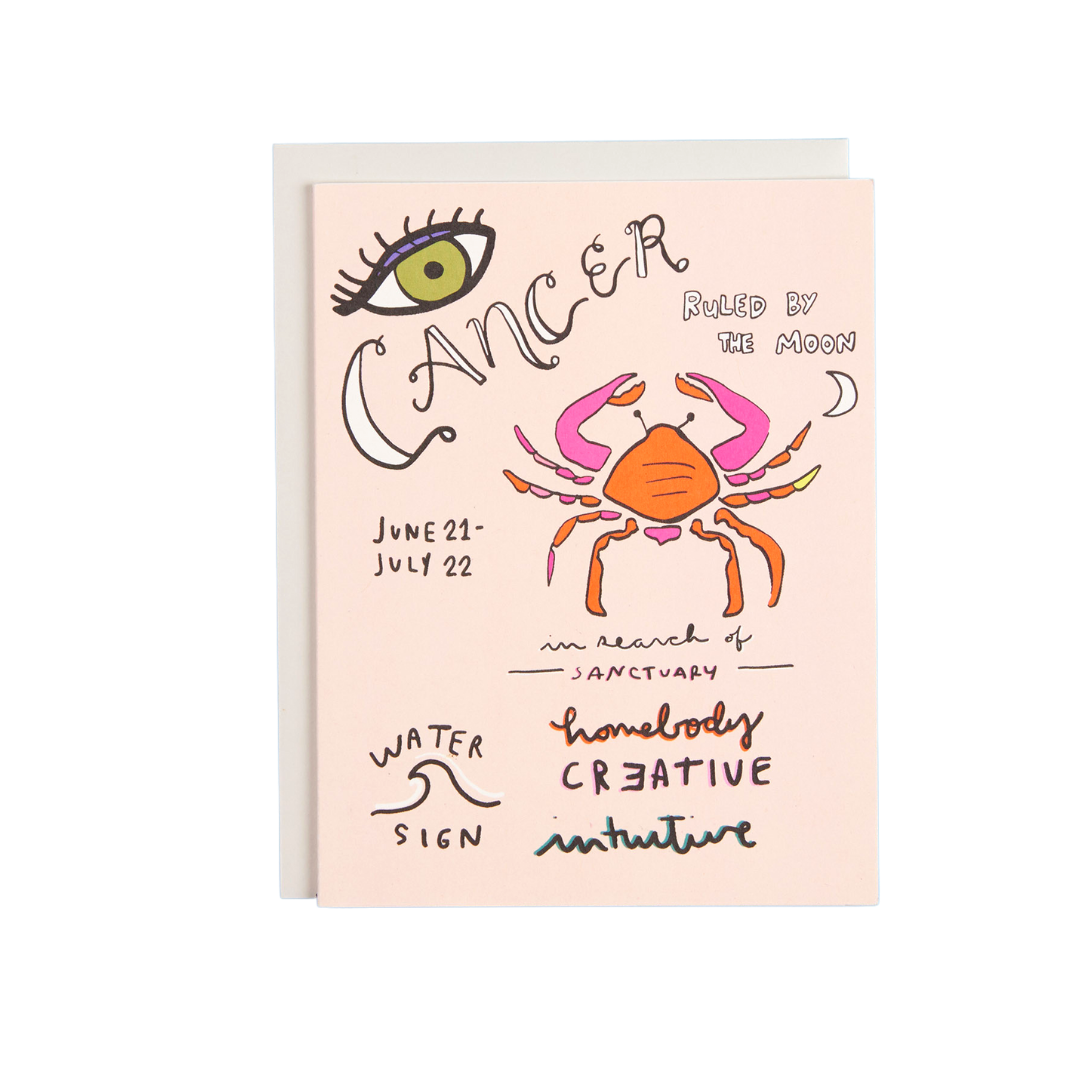 Astrology Collection Cancer Card